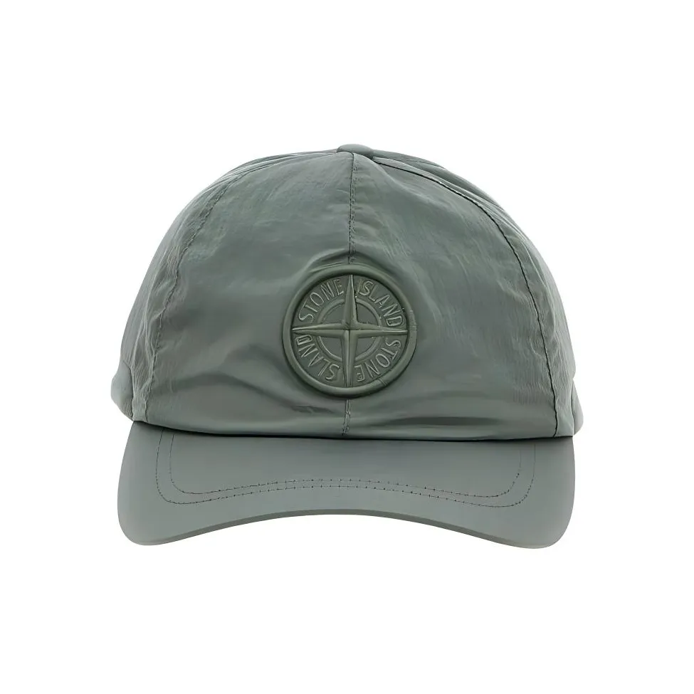 STONE ISLAND Logo Embroidered Baseball Cap