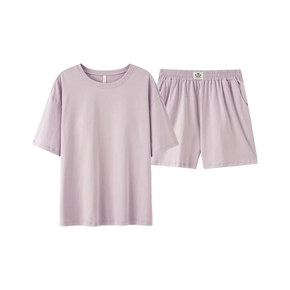 White Ran Пижамный комплект женский розовый фиолетовый