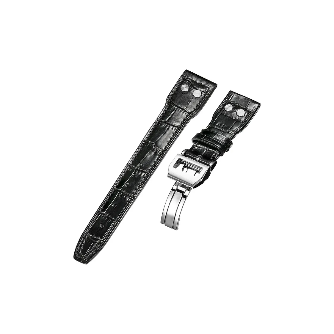 MILANQIAN M Q Часы Полоска IWC Совместимость 190 мм Коровья кожа Кожа Материал Унисекс