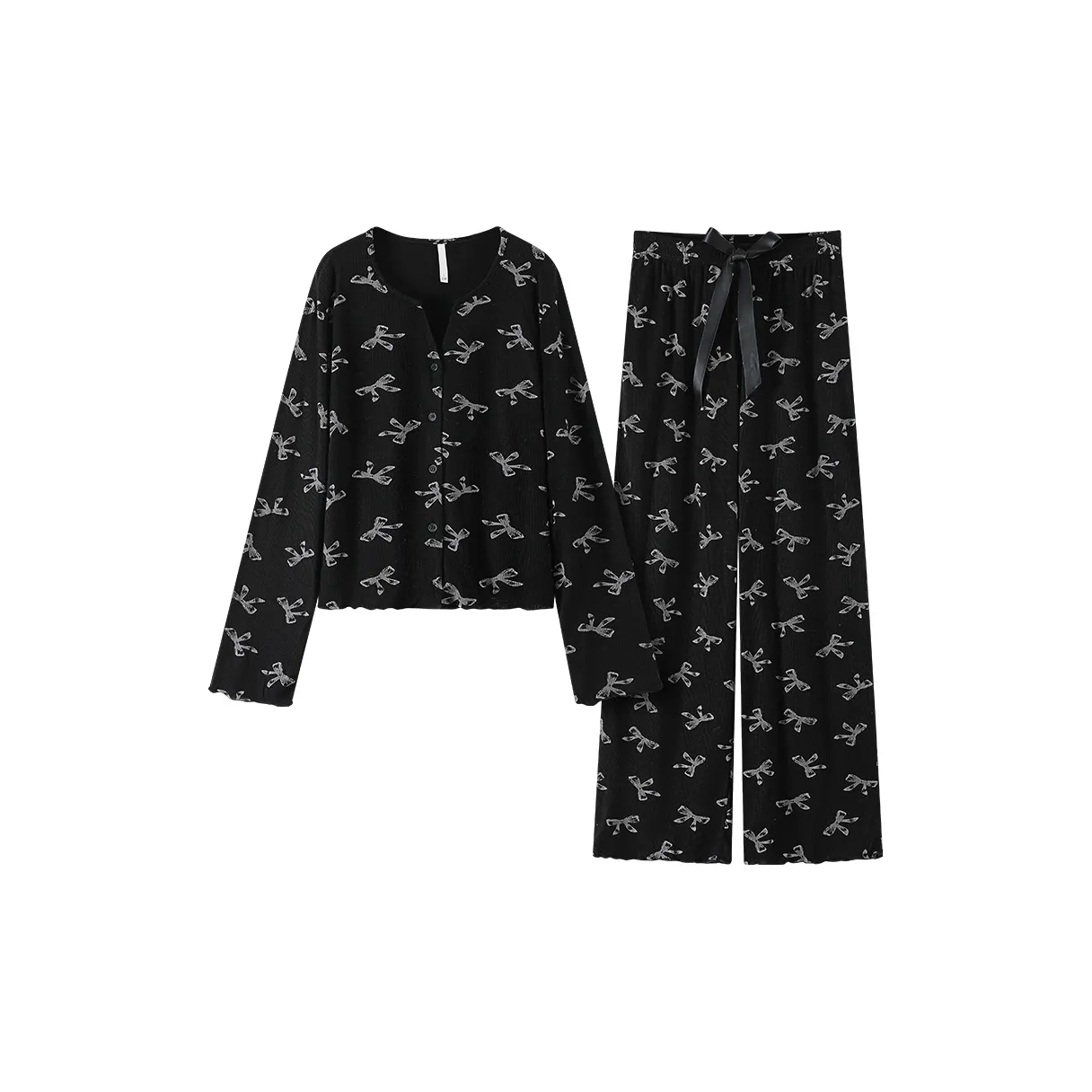 YUZHAOLIN Pajama Комплект Женский Черный