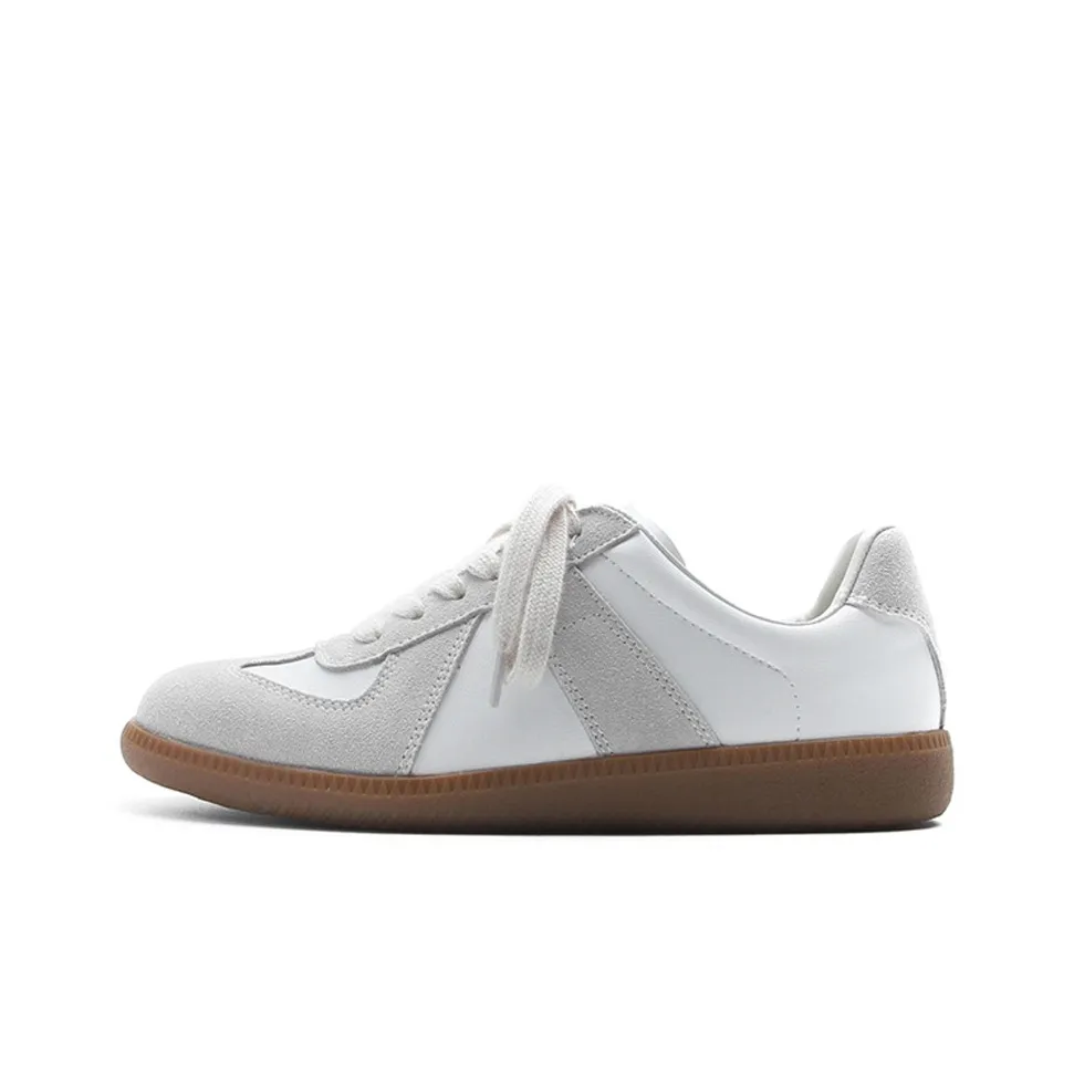 Cleverneonmore Низкие кроссовки для скейтбординга унисекс белые