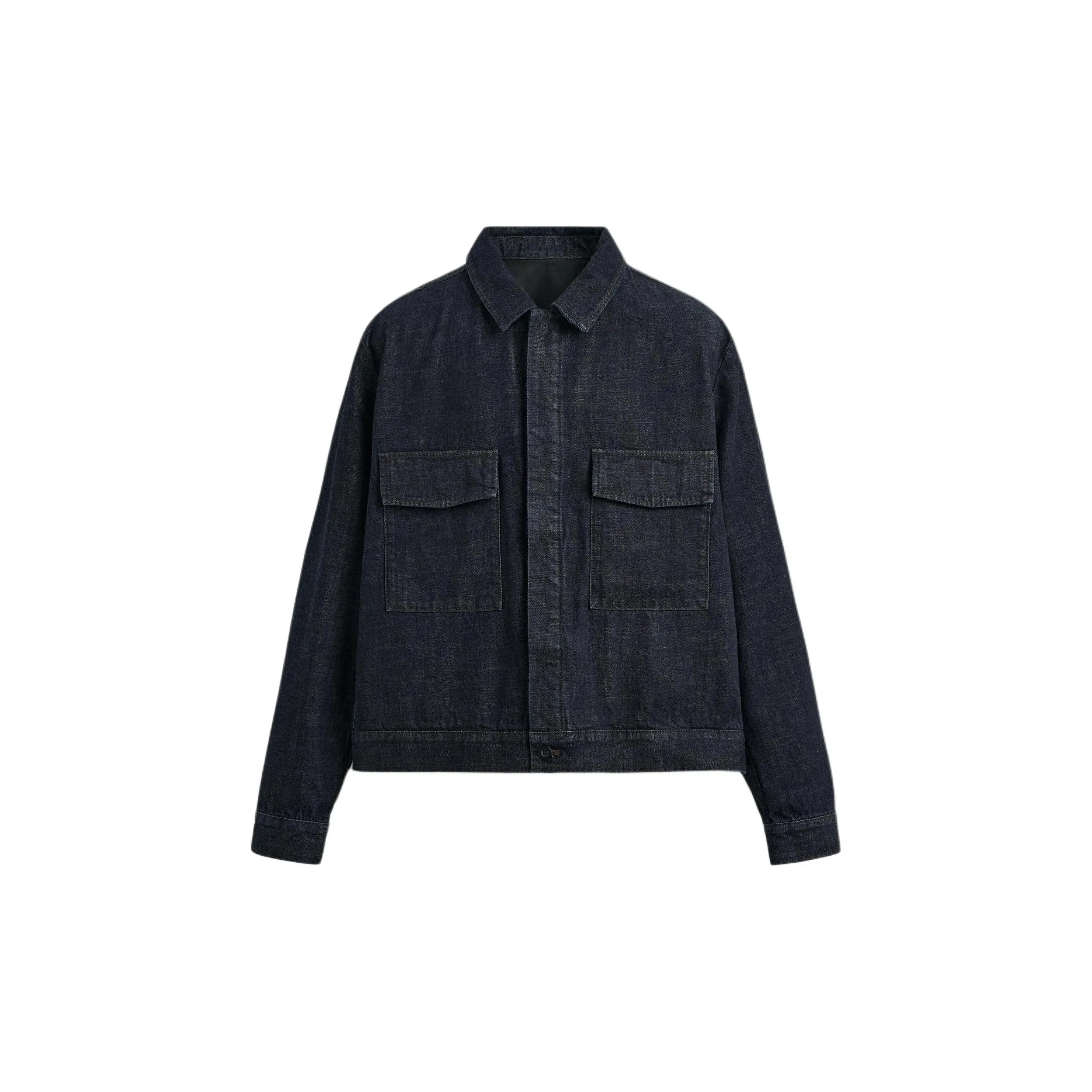 ZARA Индиго Мужские Джинсовые Куртки