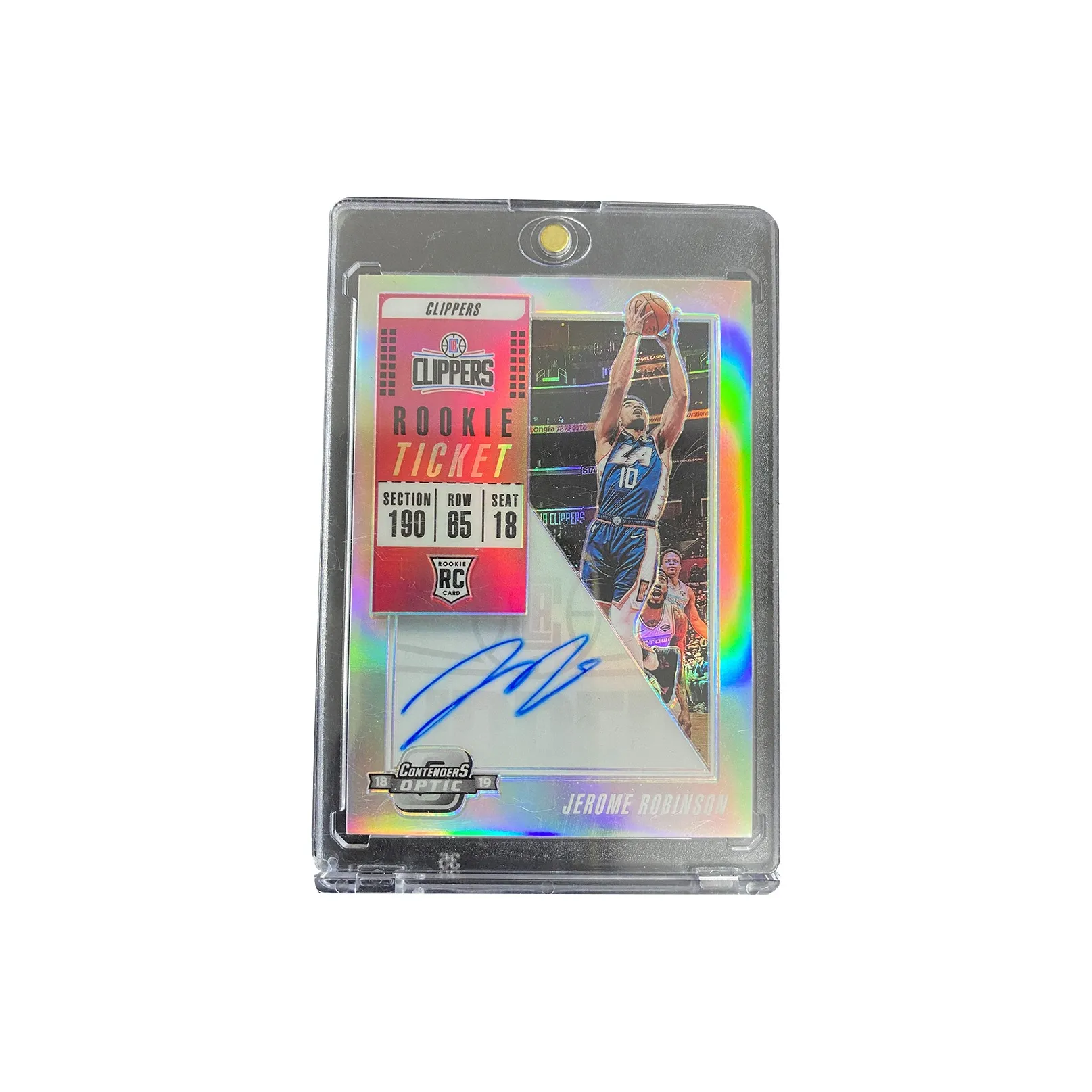 PANINI 2018-19 RC Romeo Robinson Ball Game Ticket Silver Ticket Stub Clippers Rising Stars Sports Cards 1 Pc