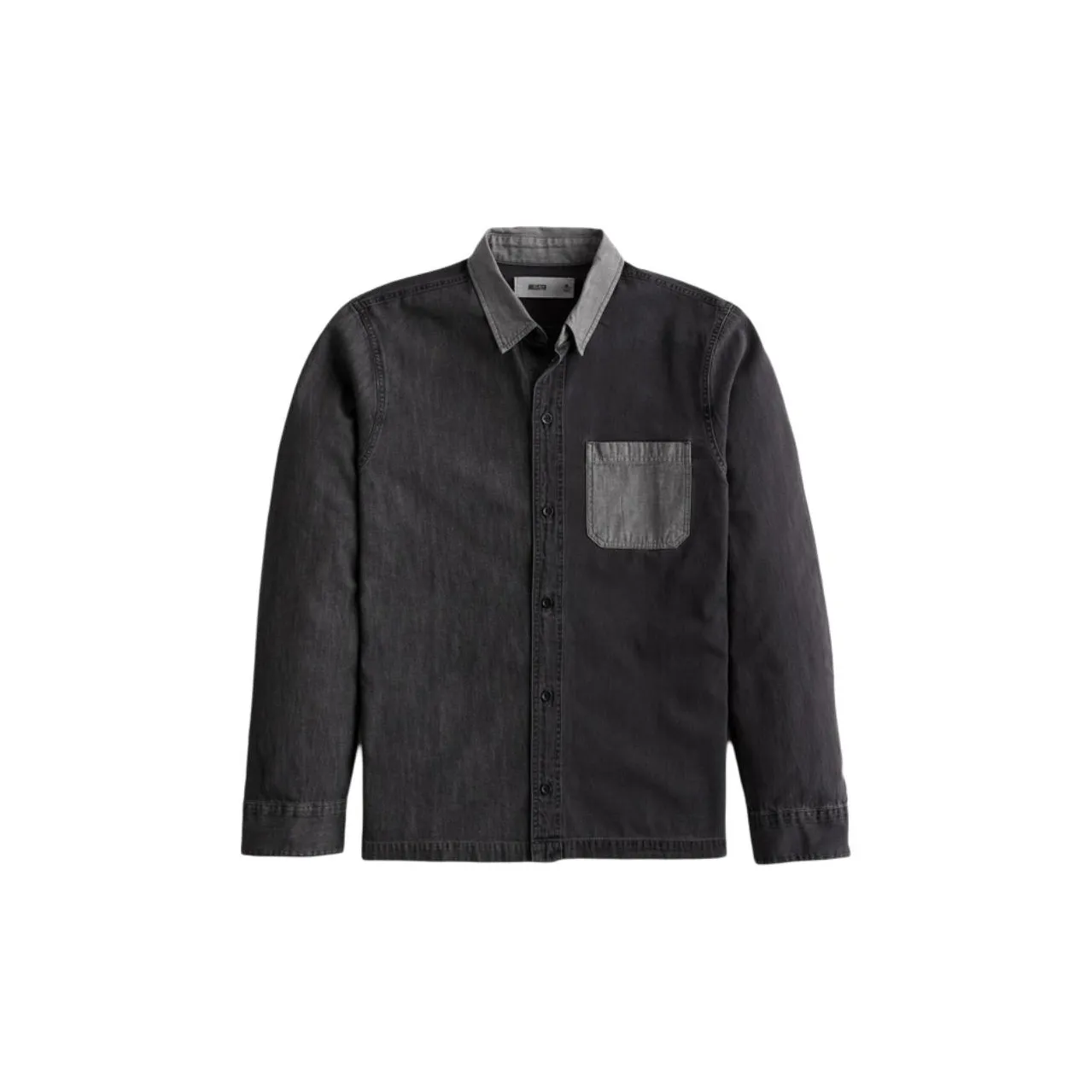 Hollister Denim Jacket Men's Black Washable