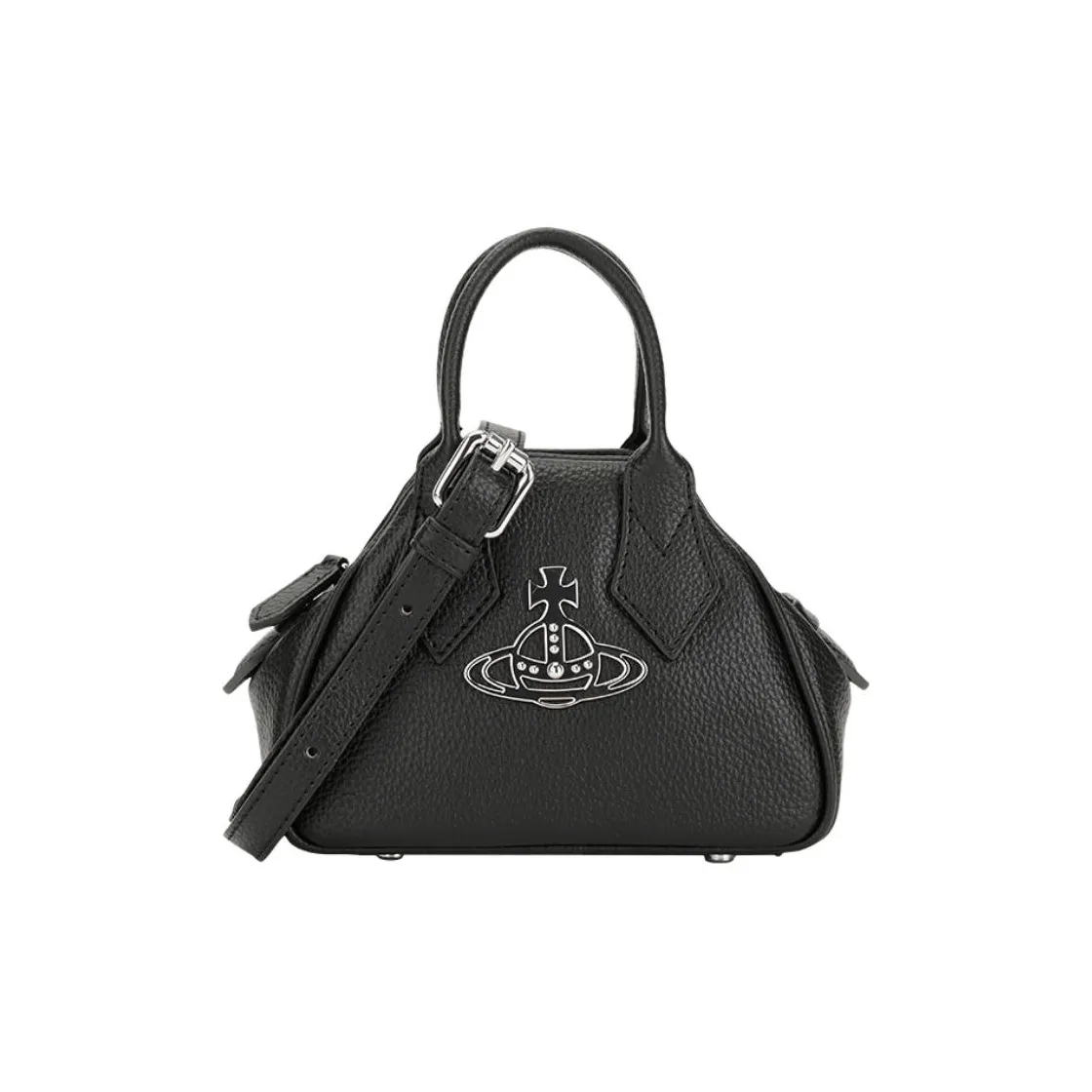 Vivienne Westwood PU Shoulder Bag, Crossbody Bag, Handbag Trumpets Women's Black