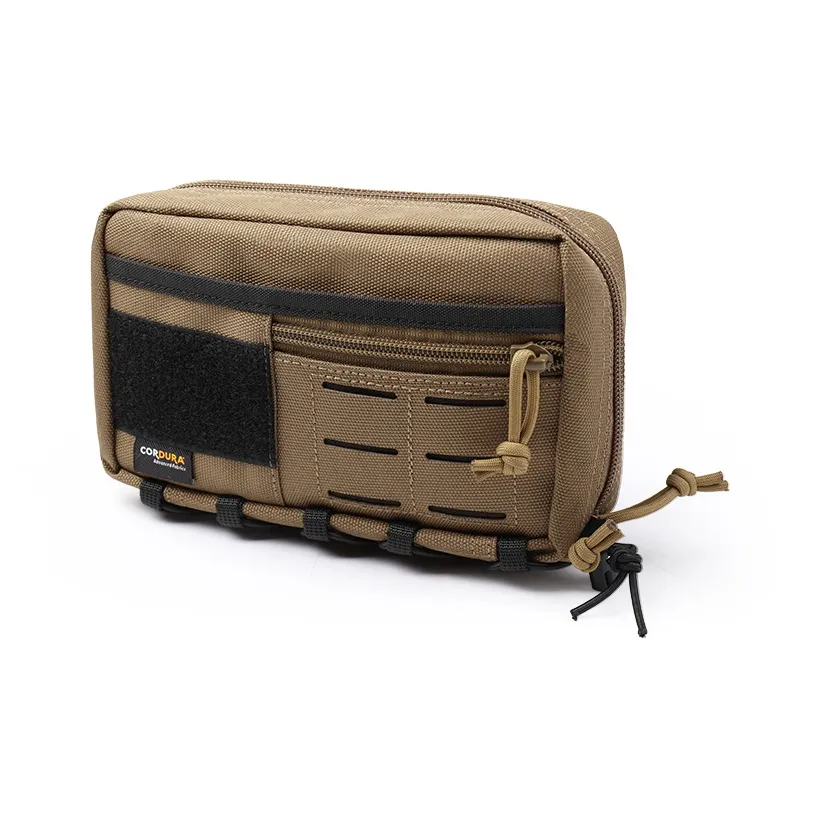 MARDINGTOP CORDURA Fabric MOLLE Expansion Accessories Side Bag Unisex Khaki/Black