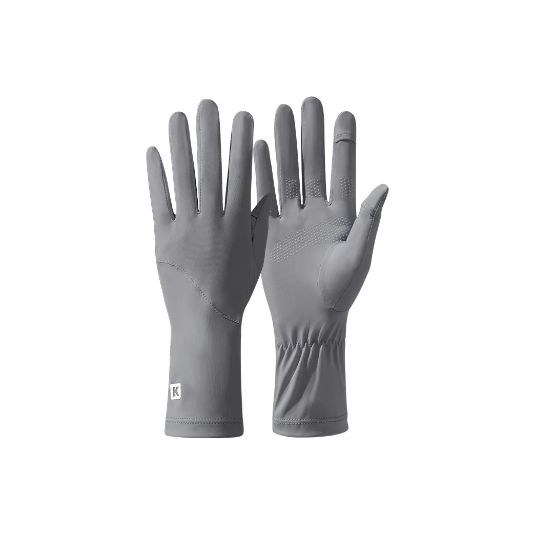 NANJIREN Перчатки из охлаждающего ледяного шелка с защитой от солнца женские