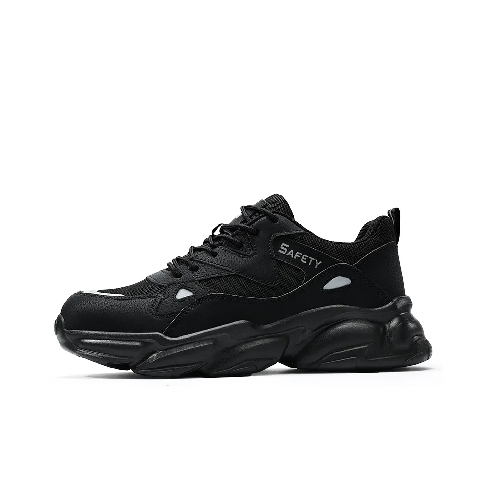 Blue Gull Shield Устойчивый к истиранию Водонепроницаемый Легкий Низкий Топ Уличная обувь Мужская Черная