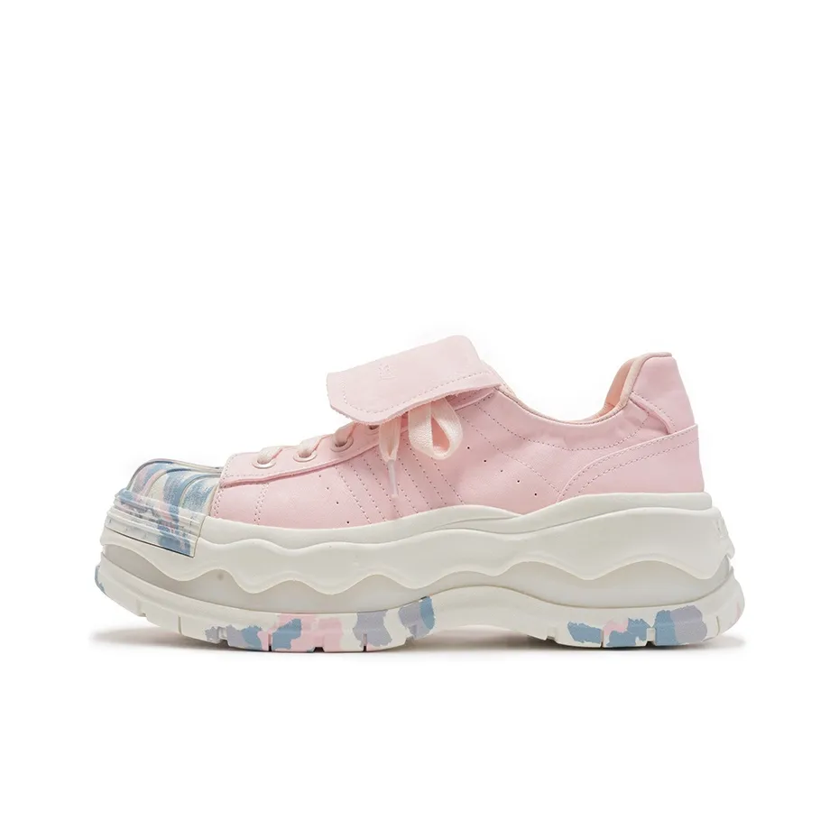 VITTORIO VENTURA Низкий Топ Casual Женский Вишневый Цветок Розовый