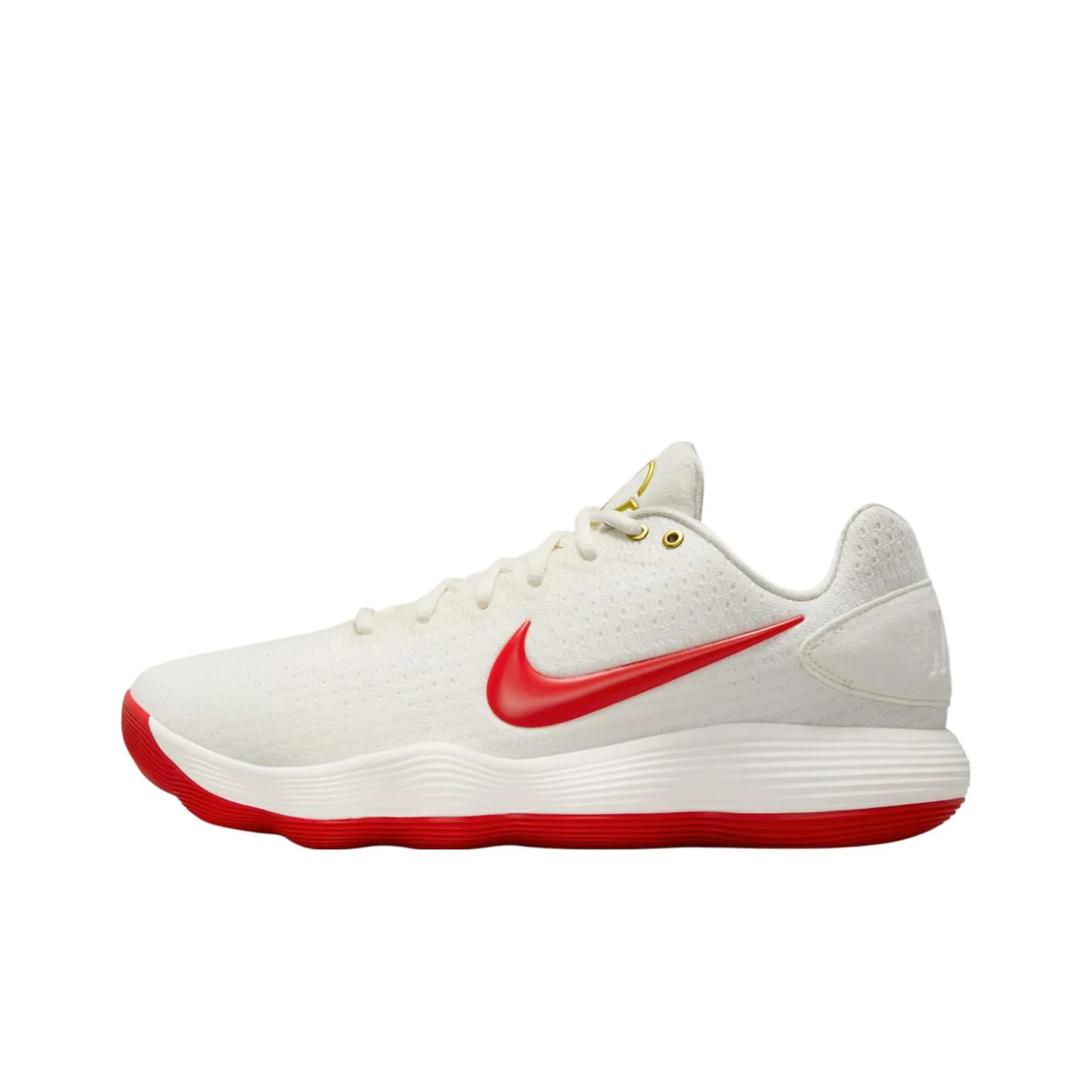 Nike Hyperdunk 2017 Slip-resistant Abrasion-resistant Low-top Basketball Shoes Men's White Red Найк Хипердунк 2017 Противоскользящий Устойчивый к истиранию Низкий Топ Баскетбольные Кроссовки Мужские Белый Красный