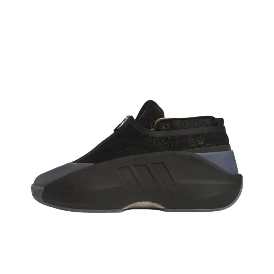 Adidas Crazy Infinity Anti Slip Wear Resistant Mid Top Vintage Basketball Shoes Men's Black