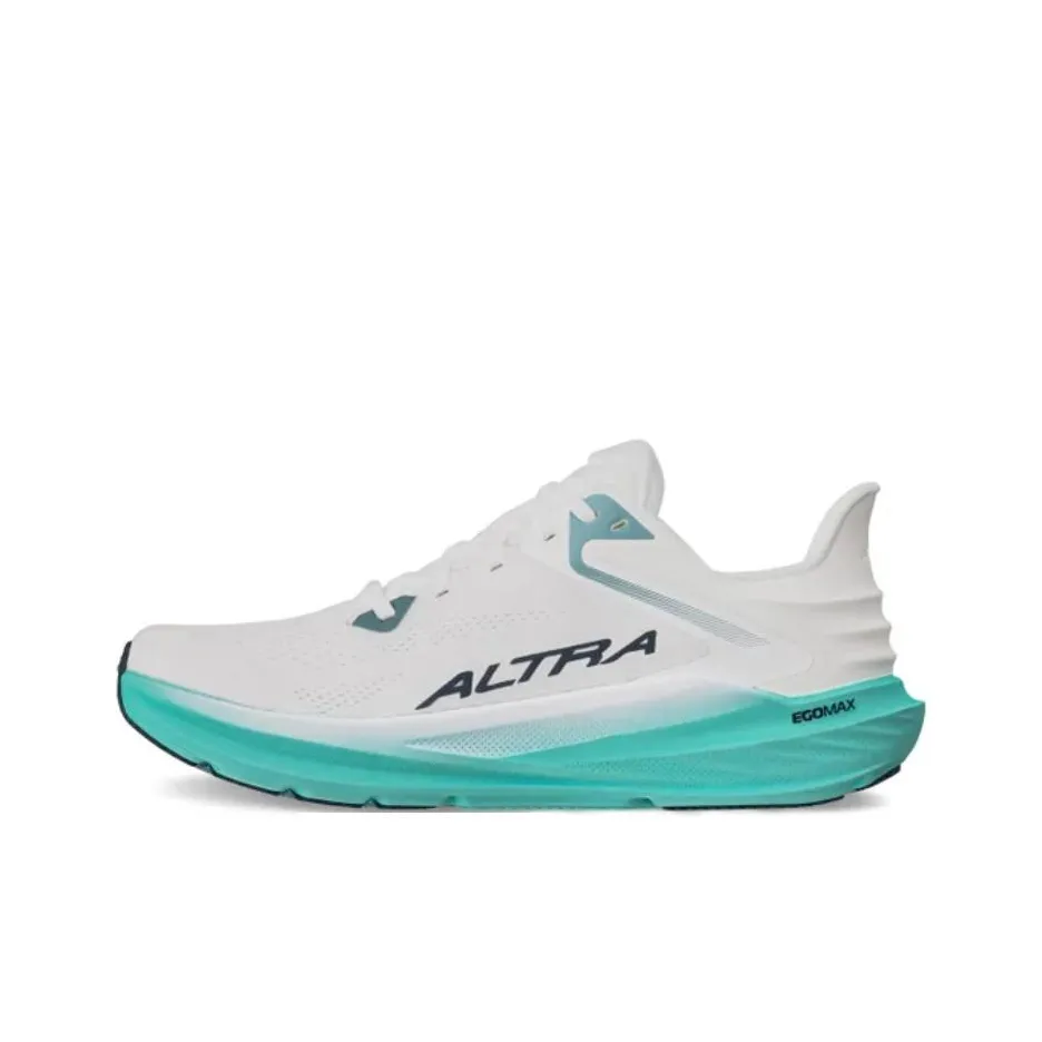 Altra Anti Slip Wear Resistant Low Top Marathon Long Distance Running Racing Running Shoes Women's White Green