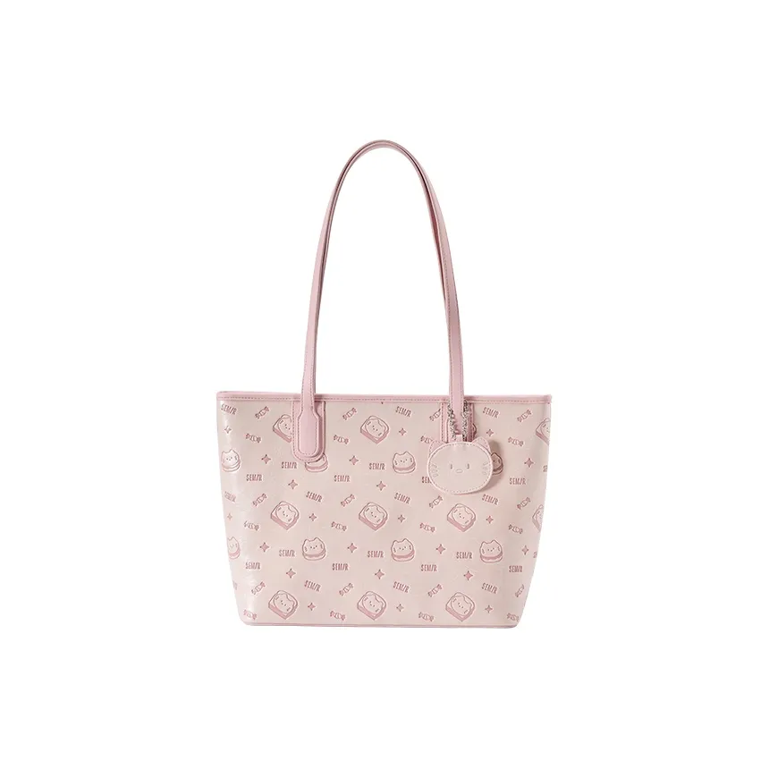 SEM R Kitten Sketch ПУ (полиуретан) Сумка-тоут Сумка для покупок Сумка через плечо Большая Женская Многоцветная