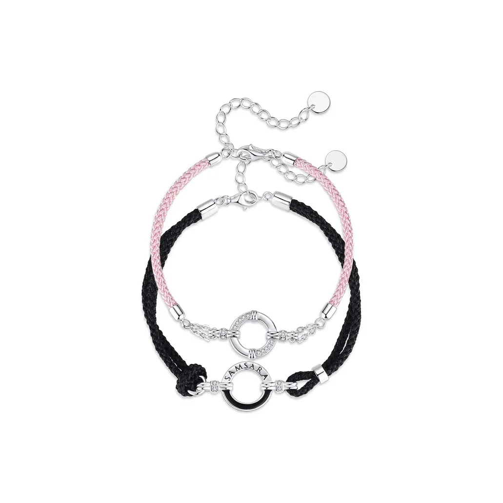 P&N S925 Silver Bracelets Unisex