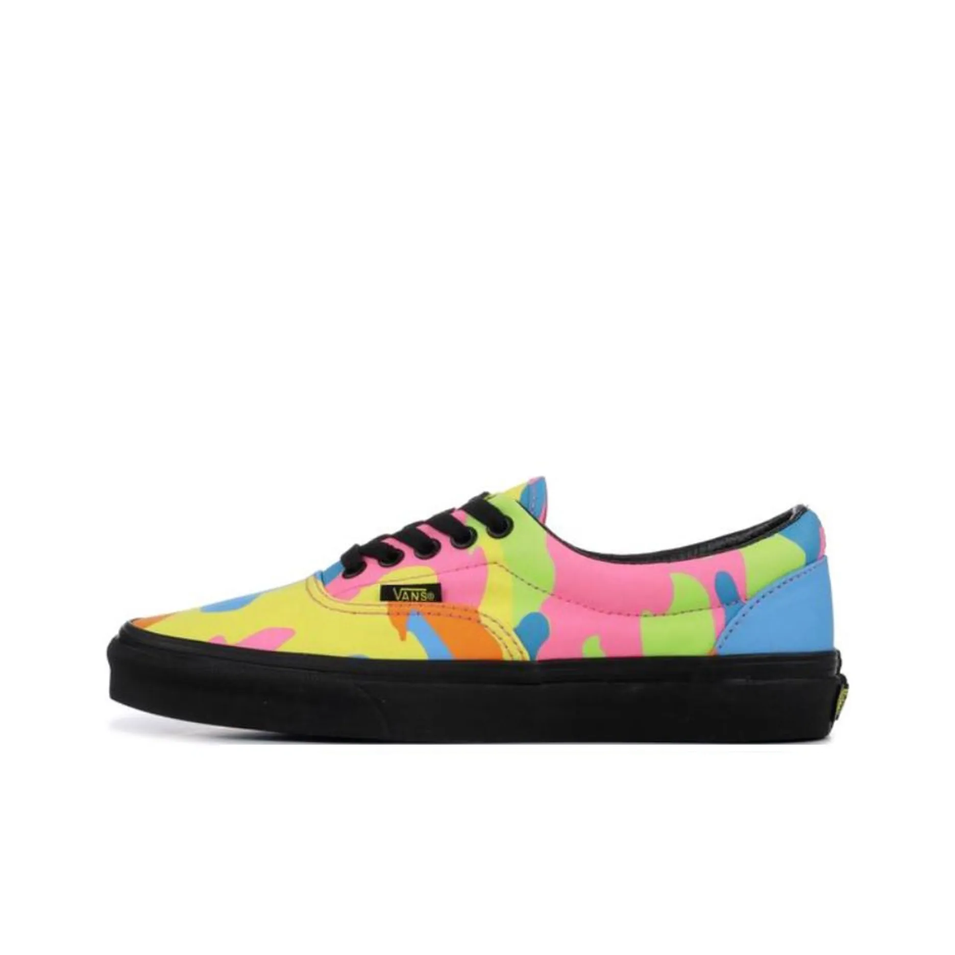 VANS Низкие кеды мужские желто-розовые