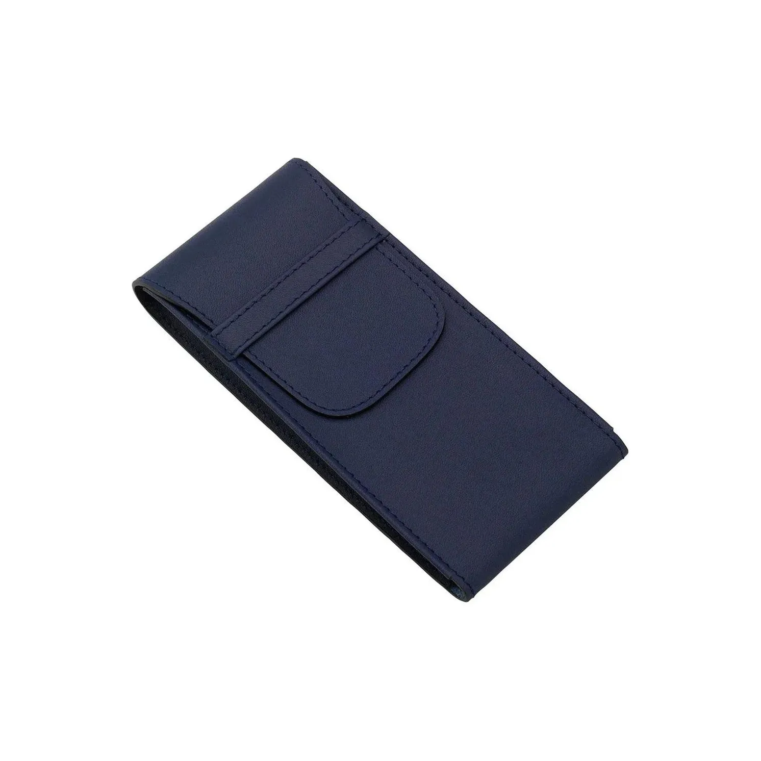 RAPPORT Leather Watch Bag, Wrist Watch Bag, Storage Bag Unisex Marine Blue