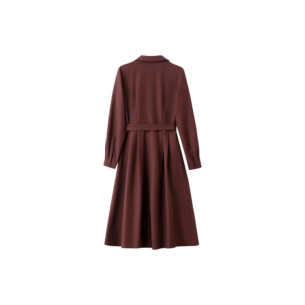 Fele.d Long Sleeved Dress Women's Ancora Red