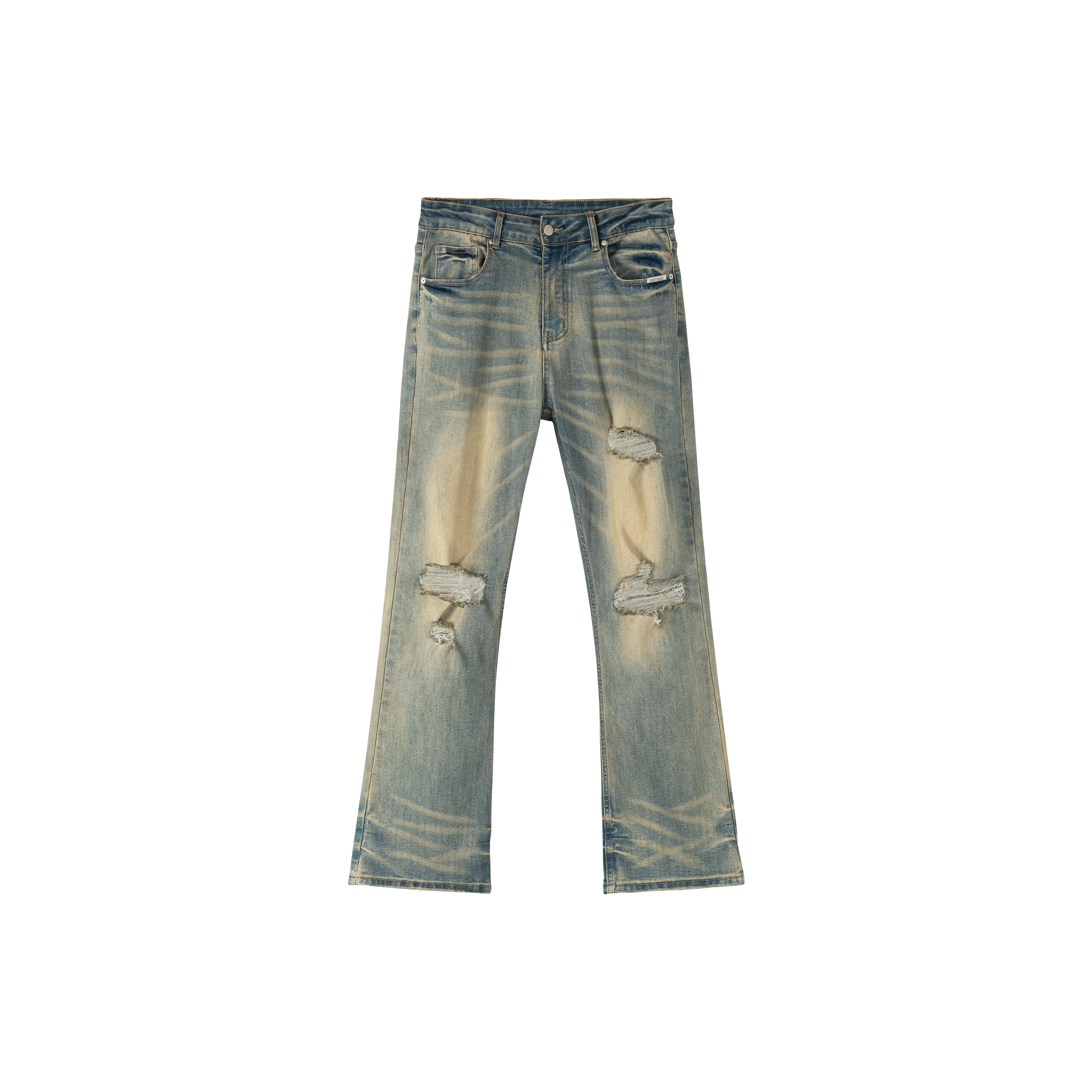 XINYINSU SS25 Jeans Unisex Vintage Blue