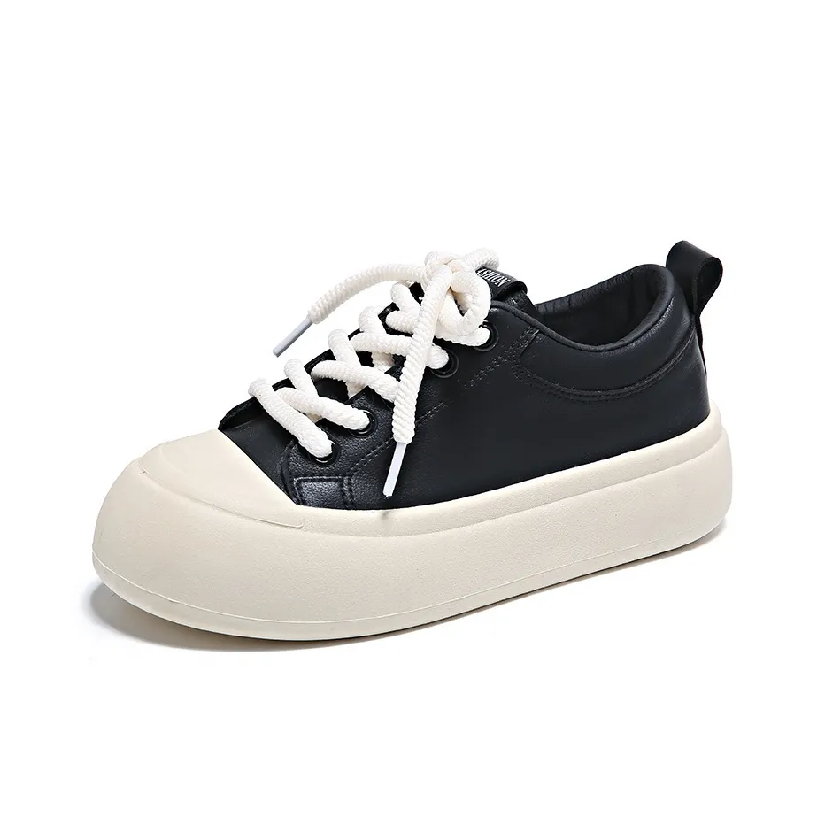 Wooden Rabbit Skateboard Shoes Women's Black