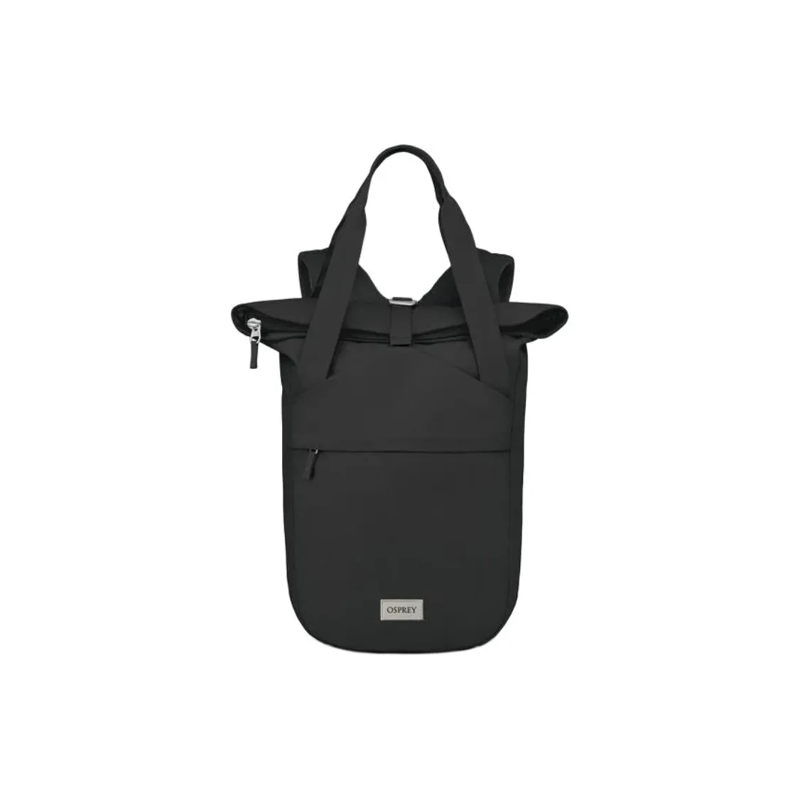 OSPREY Polyester Pack Tote Bag, Shopping Bag, Backpack, Handbag Unisex Black