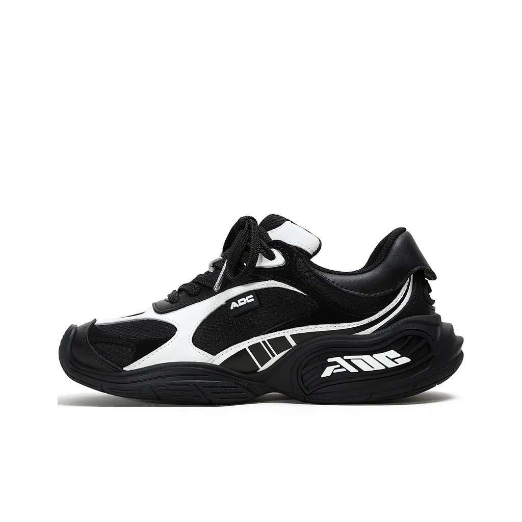 ADCDAVINCI Functional Wind Series Повседневный Низкий Топ Черный Белый Унисекс