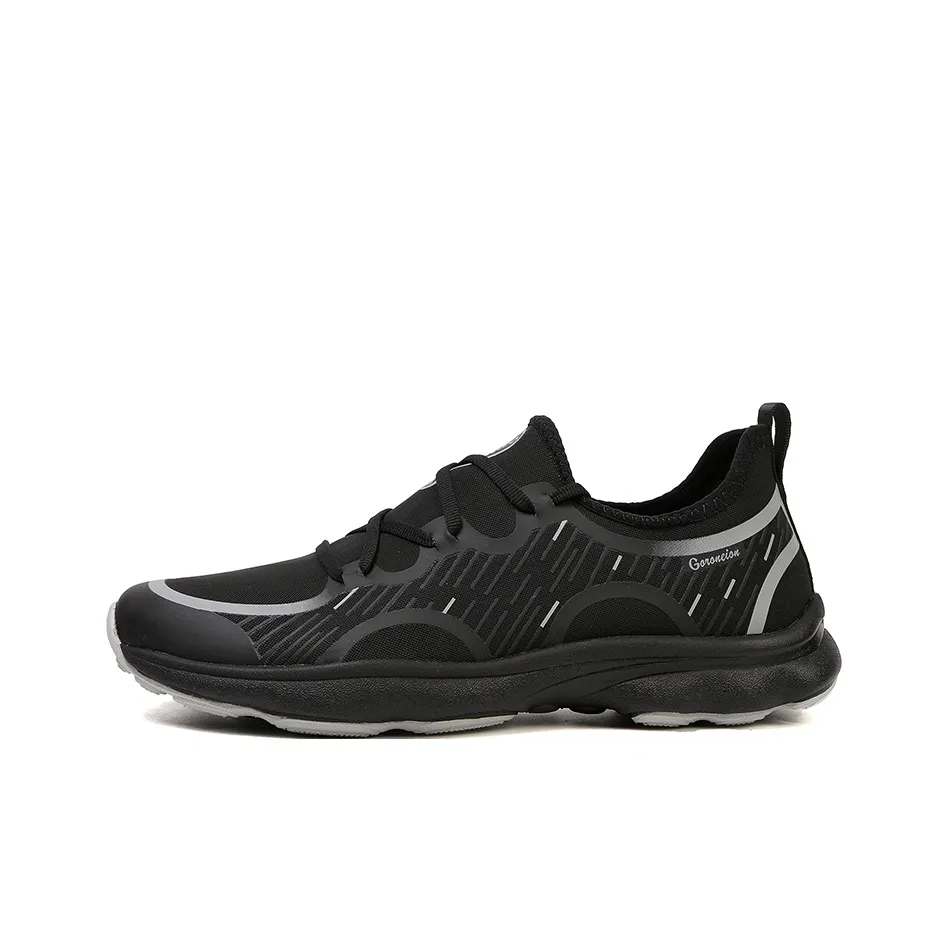 GORNORNIE Slip Resistant, Abrasion Resistant, Lightweight Low Top Hiking Shoes Unisex