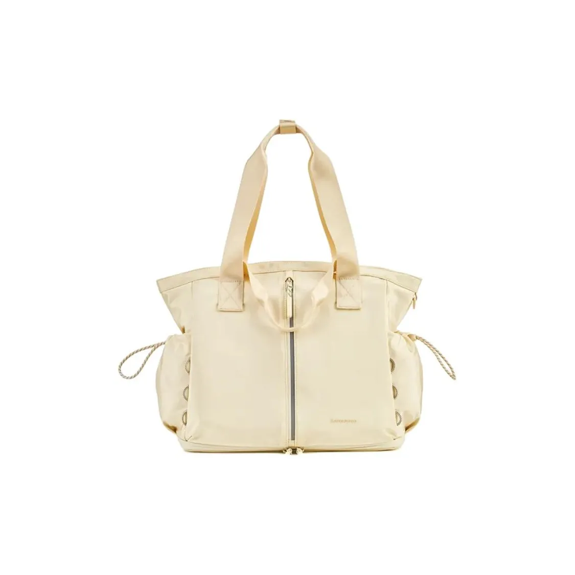 SAMSONITE Nylon Tote Bag, Shopping Bag, Handbag Regular Women's Cream