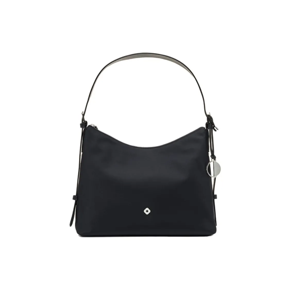 SAMSONITE LIBRA 2,0 Ткань Синтетическая кожа Хобо Сумка Плечевая Сумка Женская Черная