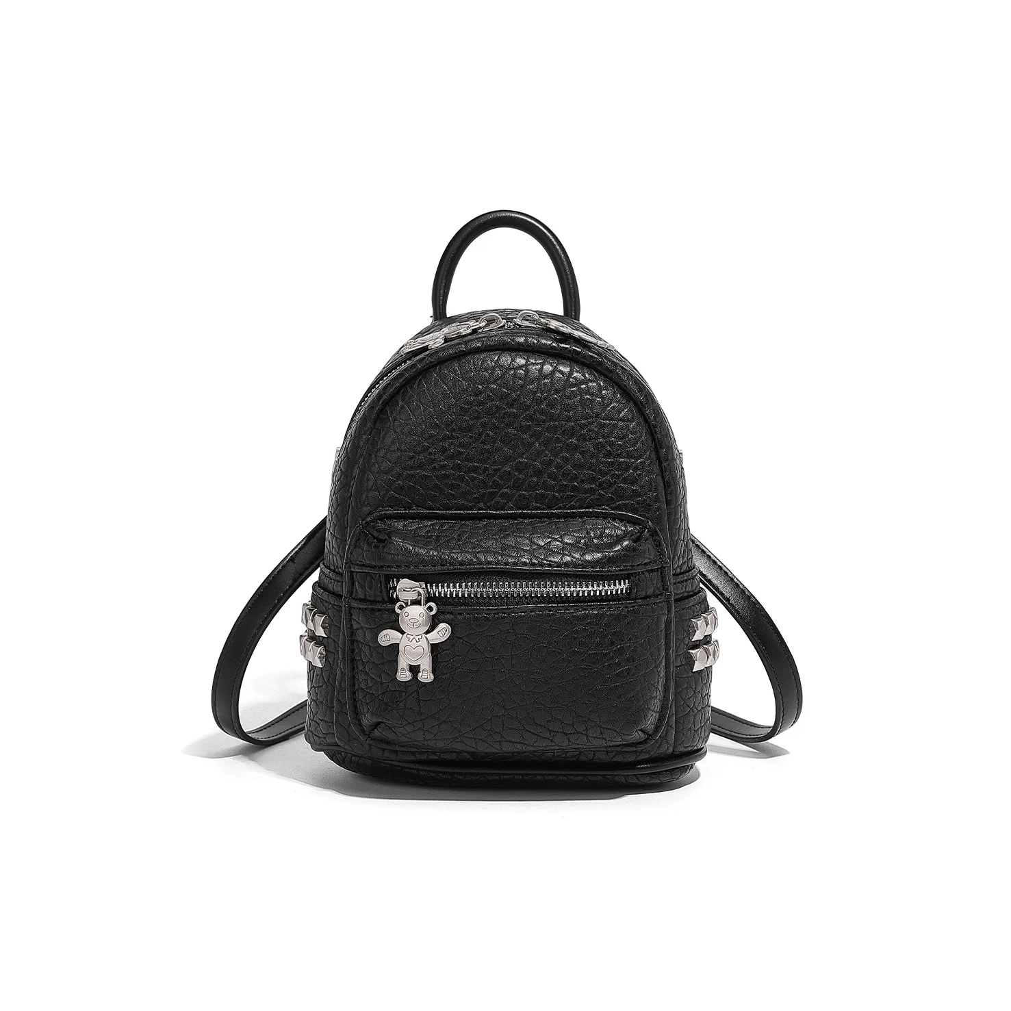 BOBDOG ПУ (полиуретан) Путешественный рюкзак Маленький Унисекс Черный Экрю