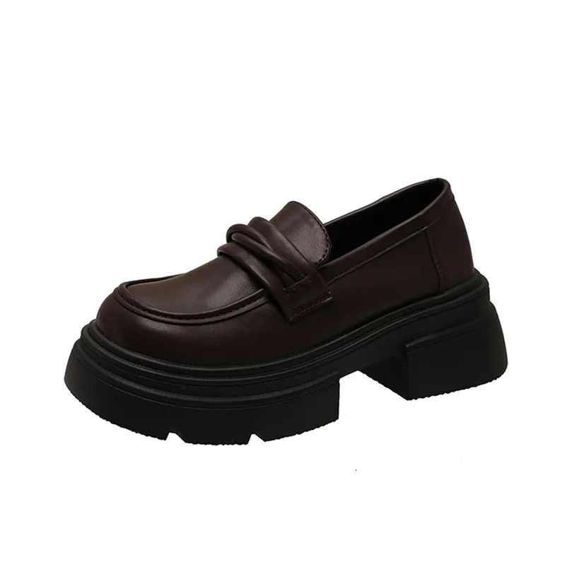 Boldi Kuki Loafers Women's Brown/Matte Black/Gloss Black