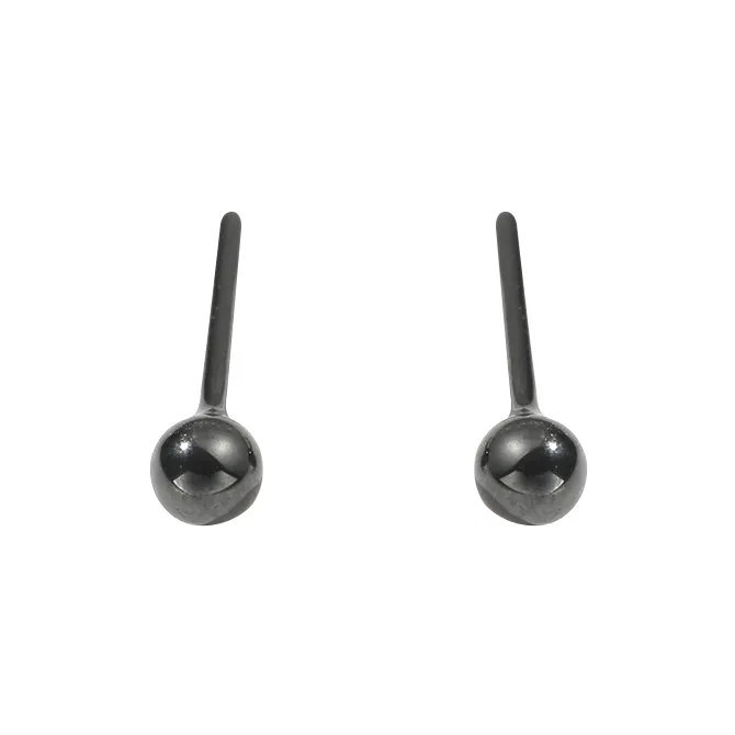 SUYG Ceramic Stud Earrings Unisex