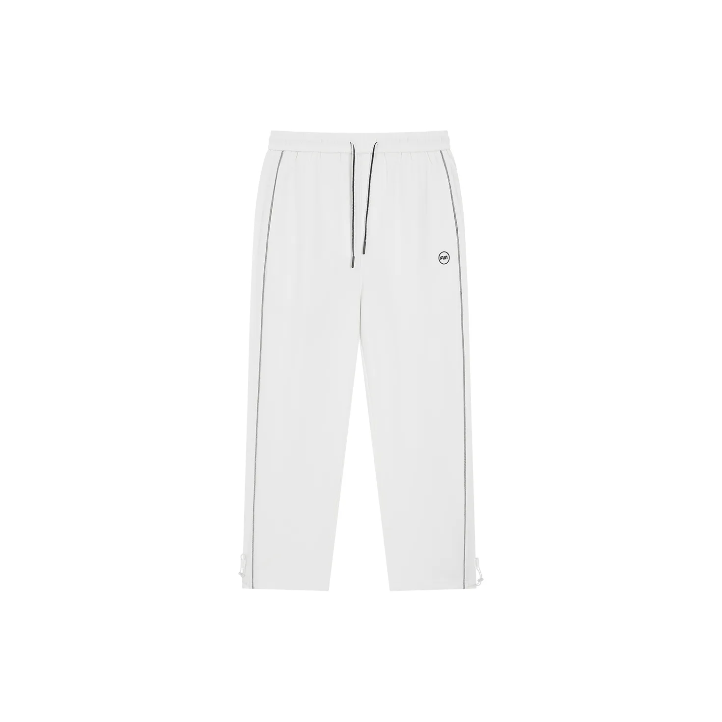 FUN Knitted Sports Pants Men's White