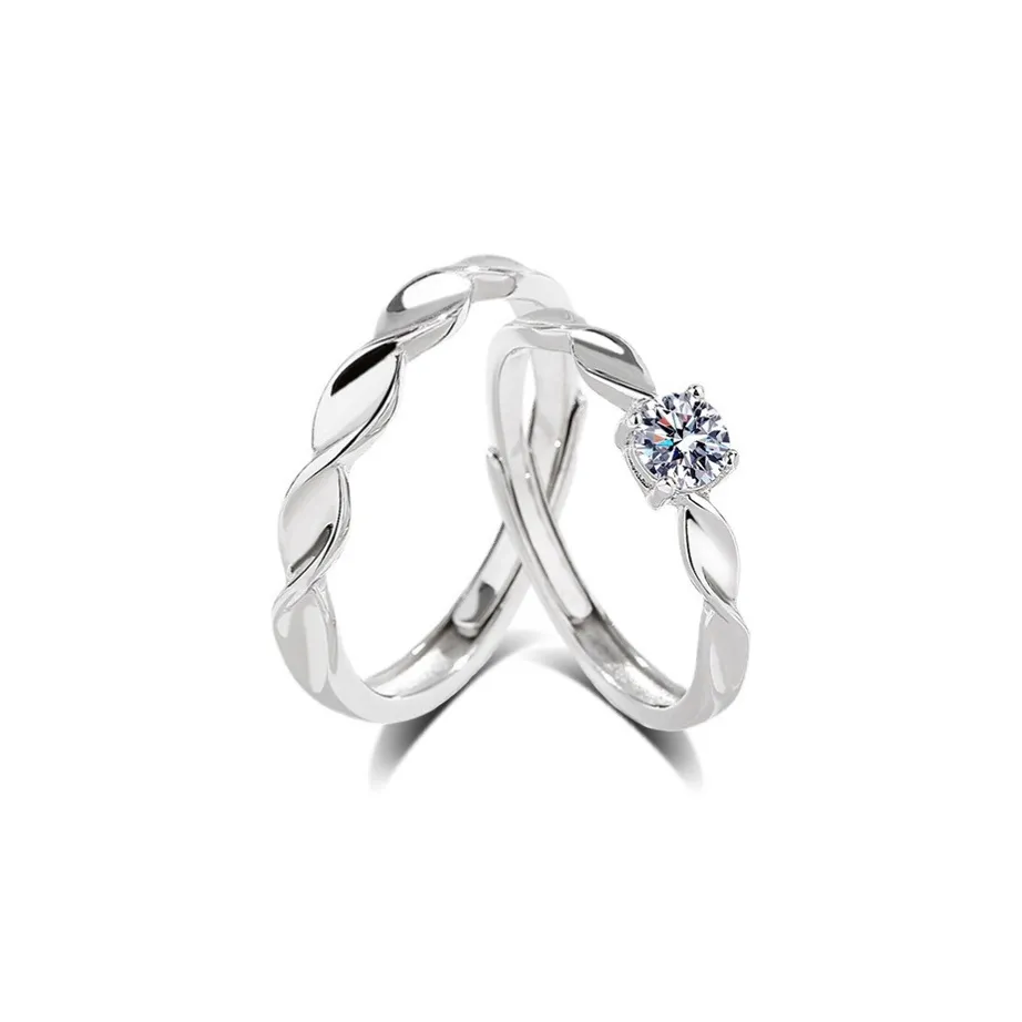Asia Star S999 Fine Silver Rings Unisex