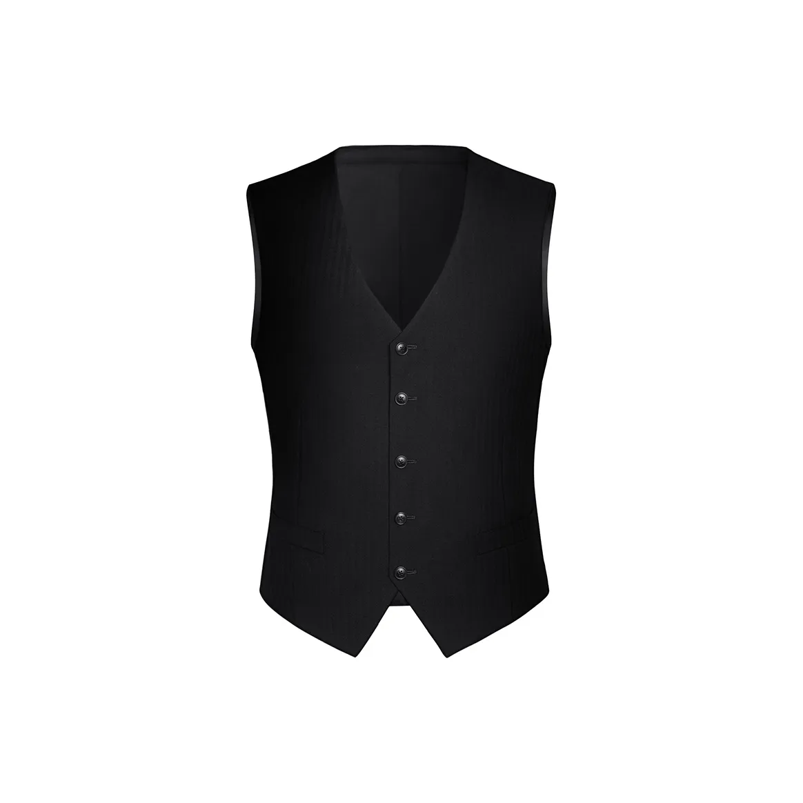 SKARO Жилет Мужской Черный Елочка SKW1511