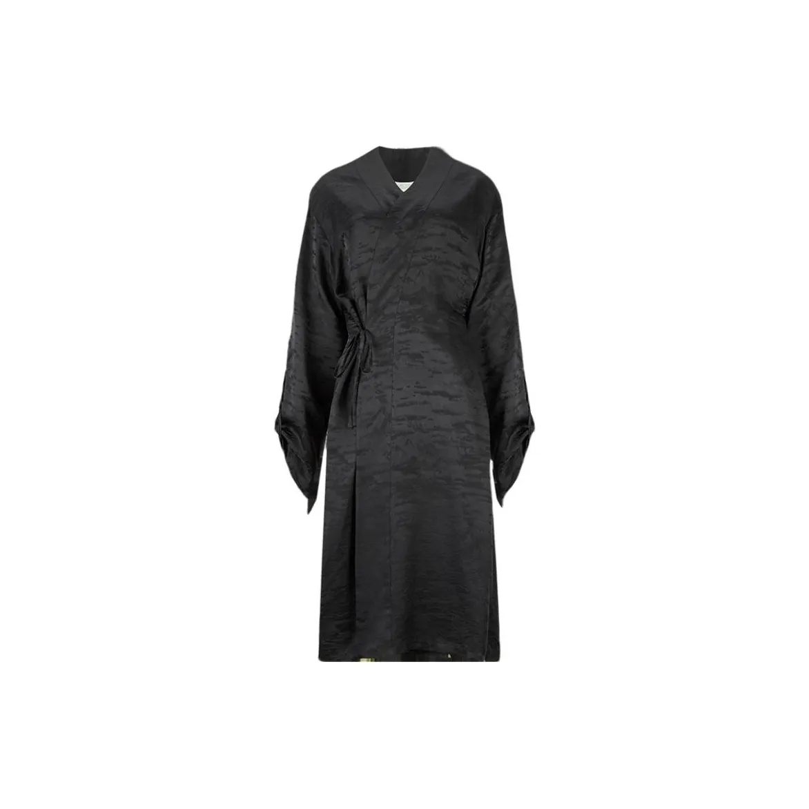 SILKISS Pajama Robe Men's Jet Black