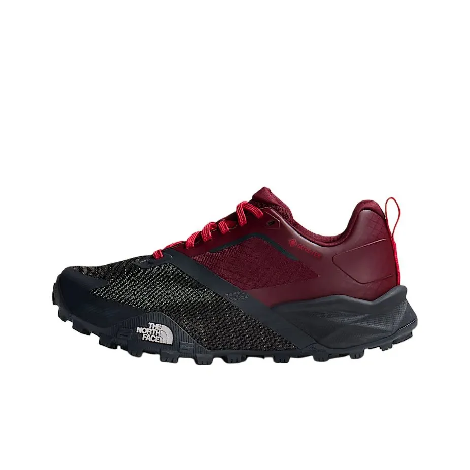 THE NORTH FACE Summit Offtrail противоскользящие устойчивые к истиранию водонепроницаемые низкие кеды для бега женские красный черный