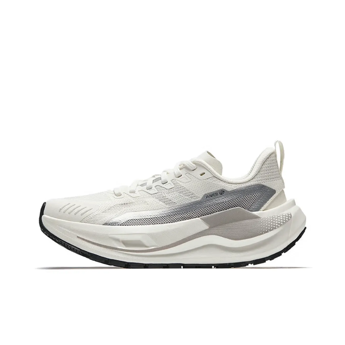 ANTA Kunlun Амортизация Устойчивость к истиранию и Устойчивые свойства Низкие кроссовки для бега по пересеченной местности Женские Цвет слоновой кости