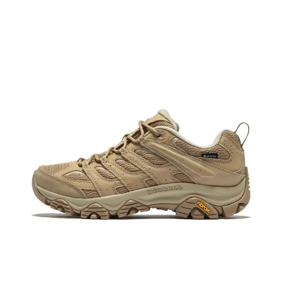 MERRELL MOAB 3 Waterproof And Breathable Low Top Hiking Shoes Men Yellow