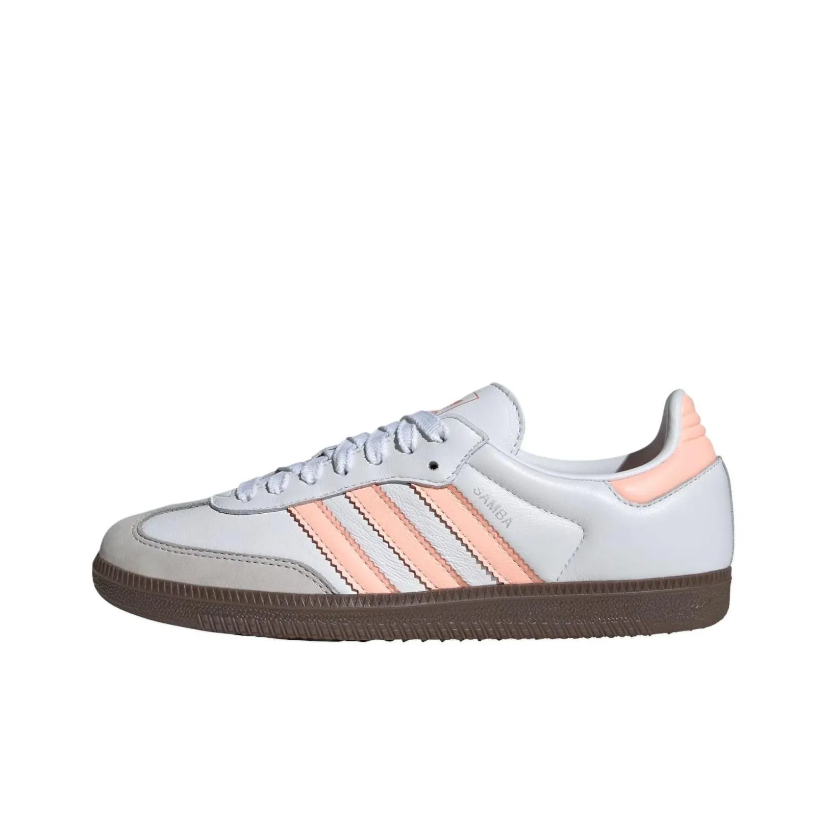 Adidas Originals SAMBA OG Low Топ Кроссовки для скейтбординга Женские Белые Розовые