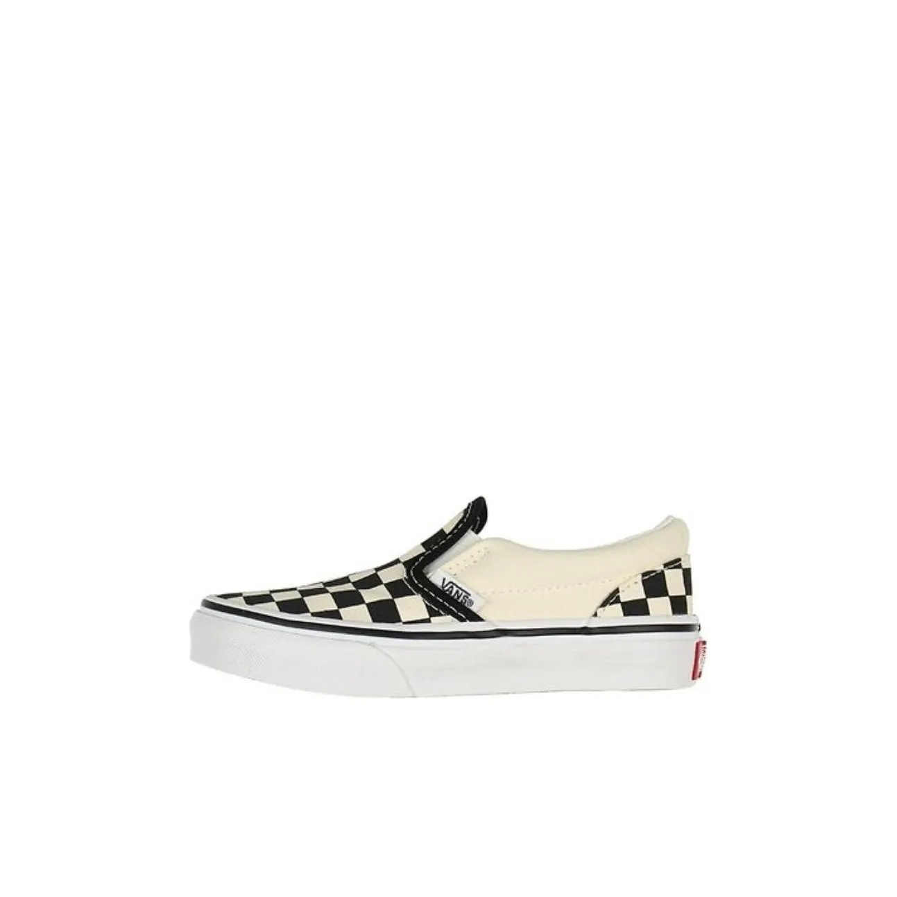 Vans Slip On Low Топ Детские Скейтбординги Желтый Черный Детский