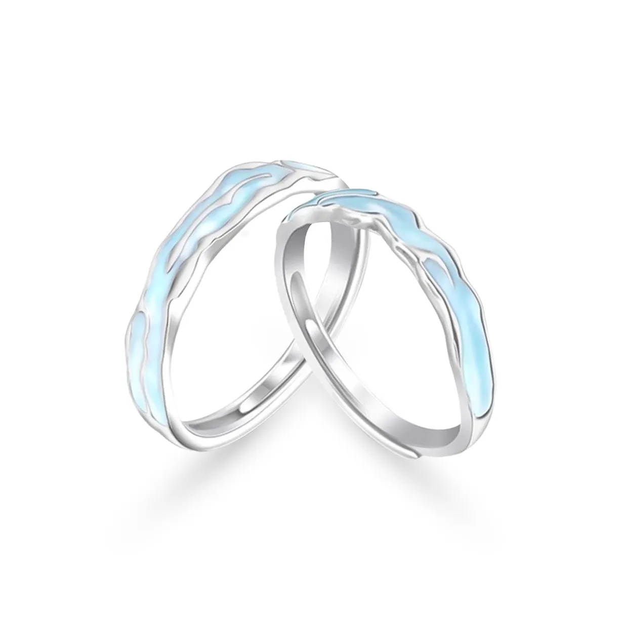 OSSINMI S925 Silver Rings Unisex
