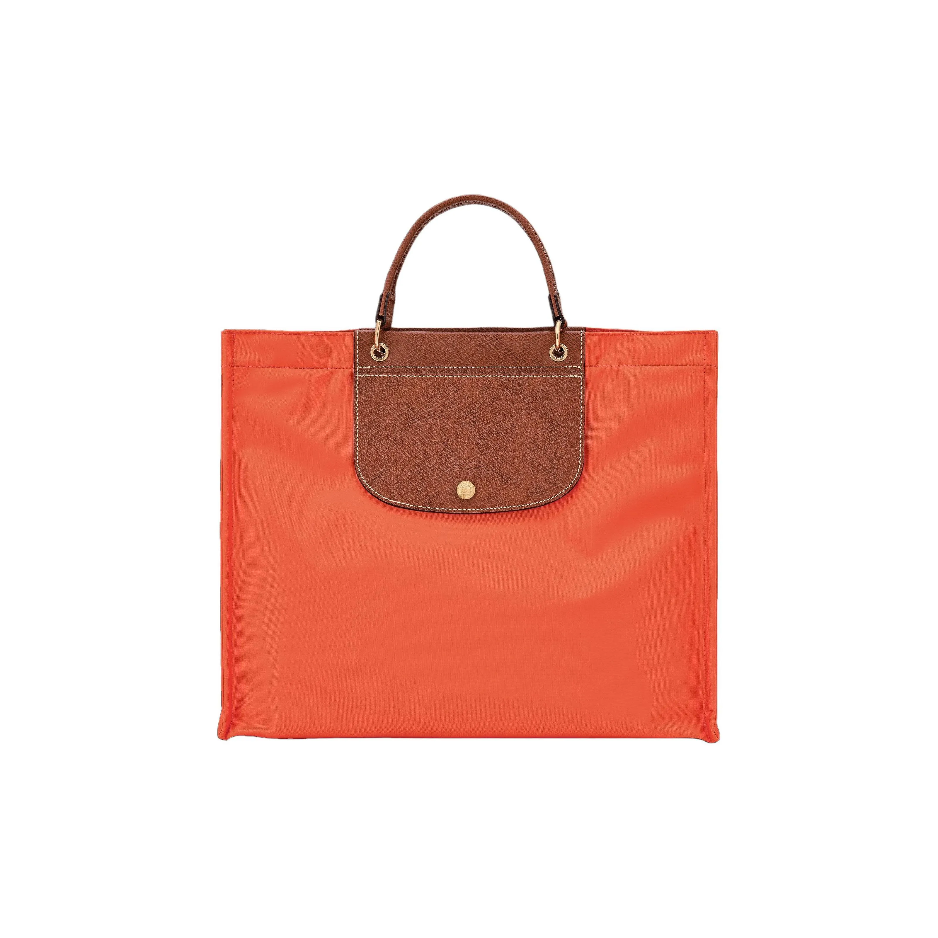 LONGCHAMP Холст Тоут Сумка Большая Женская Пряный Перец Красный