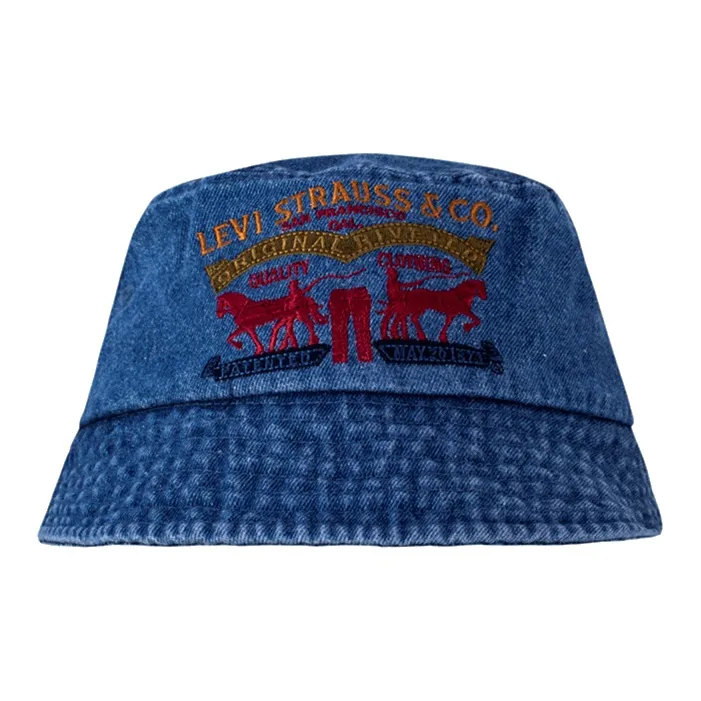 Levi's Хлопок Деним Шляпы ведра Детский Синий