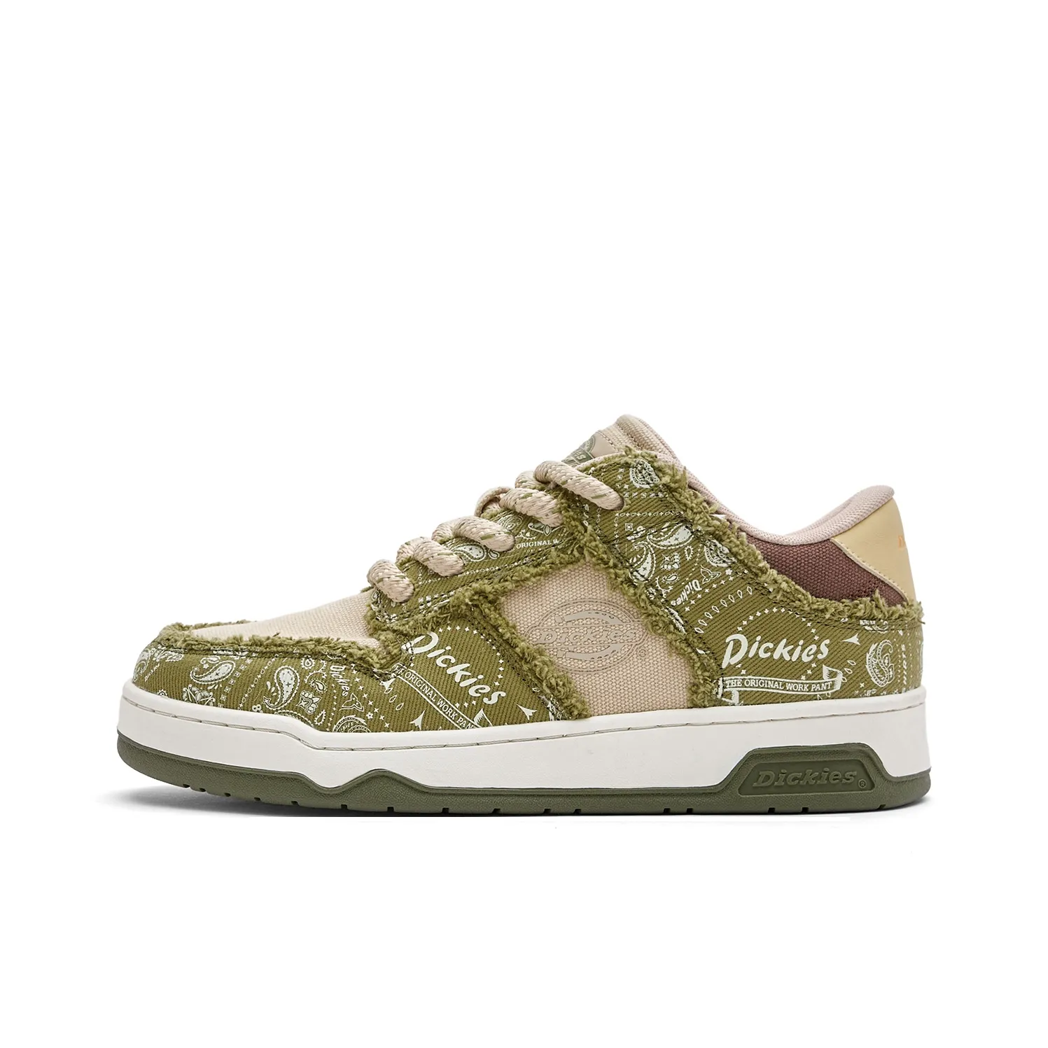 Dickies Low-Top Skateboard Shoes Men's Bamboo Shoot Green