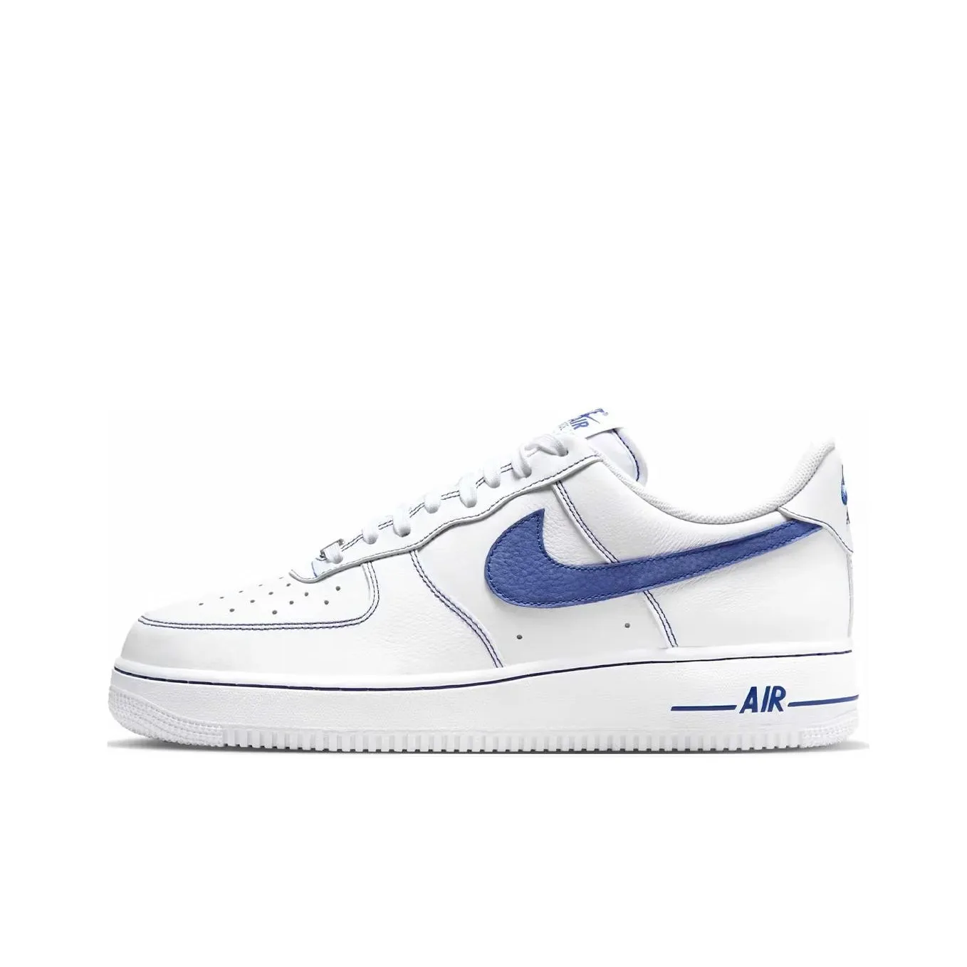 Nike Air Force 1 Low '07 LV8 White Deep Royal Blue