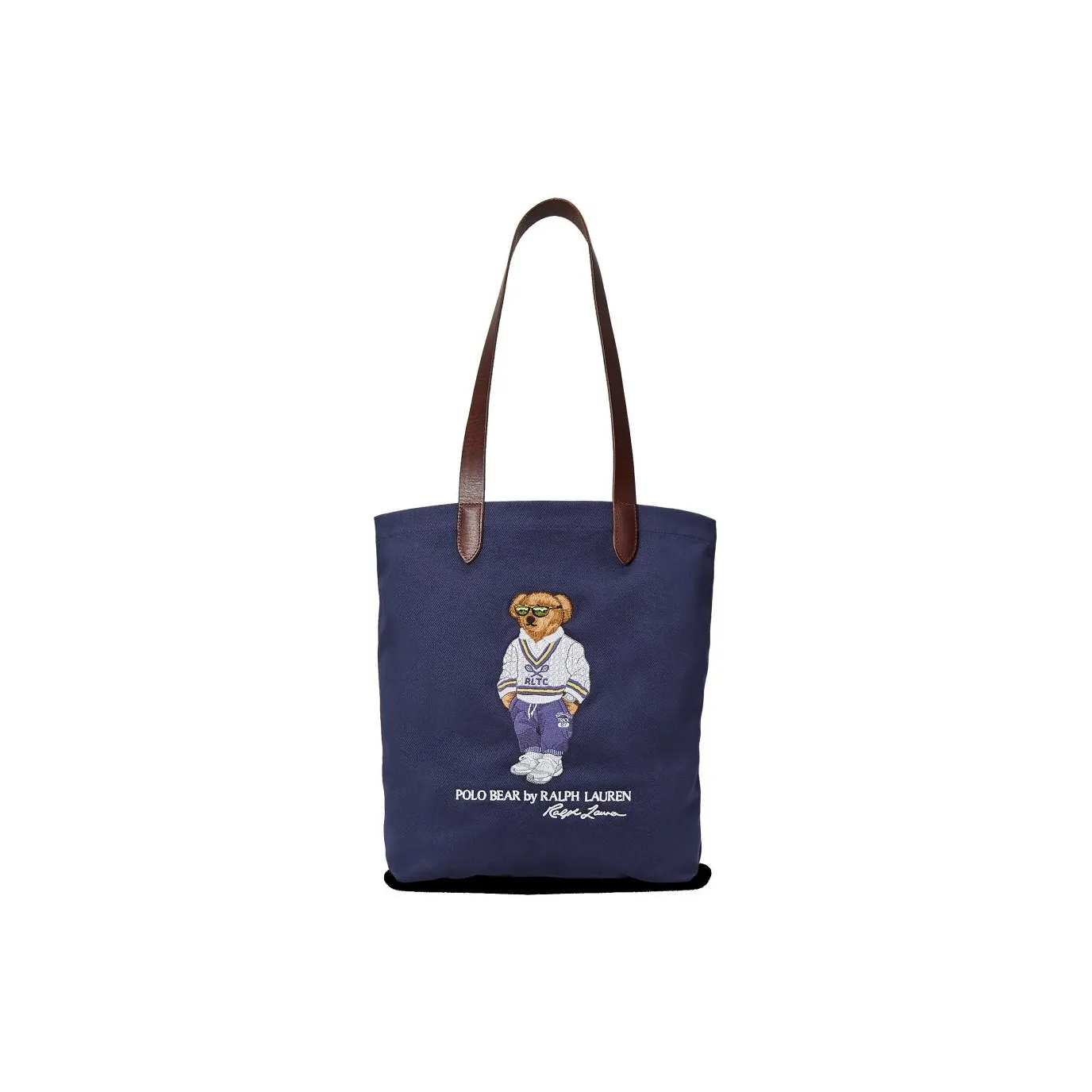 Ralph Lauren Fabric Tote Bag, Shopping Bag, Shoulder Bag Men's Dark Blue