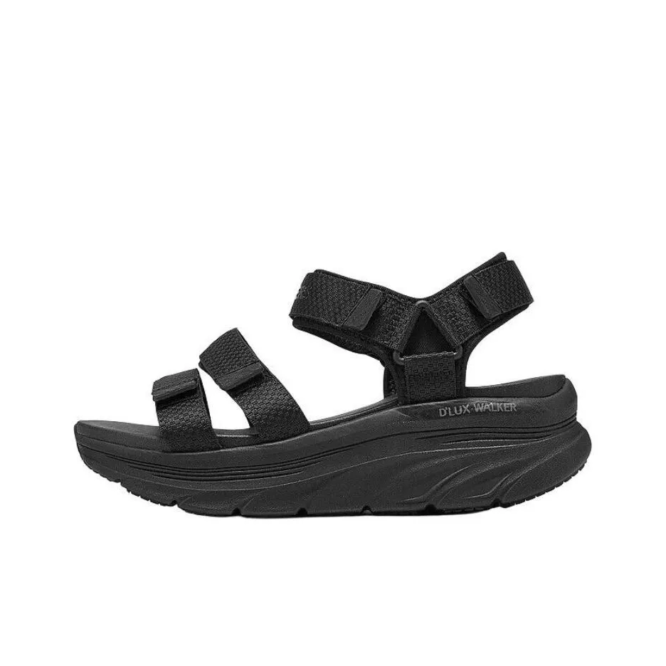 Skechers Modern Comfort One Ремень Сандалии Женские Черный