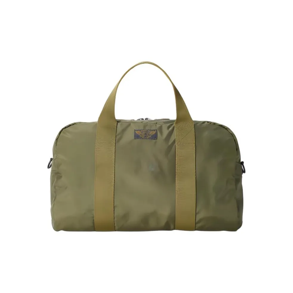 Ralph Lauren Fabric Handbag Men's Umber Green