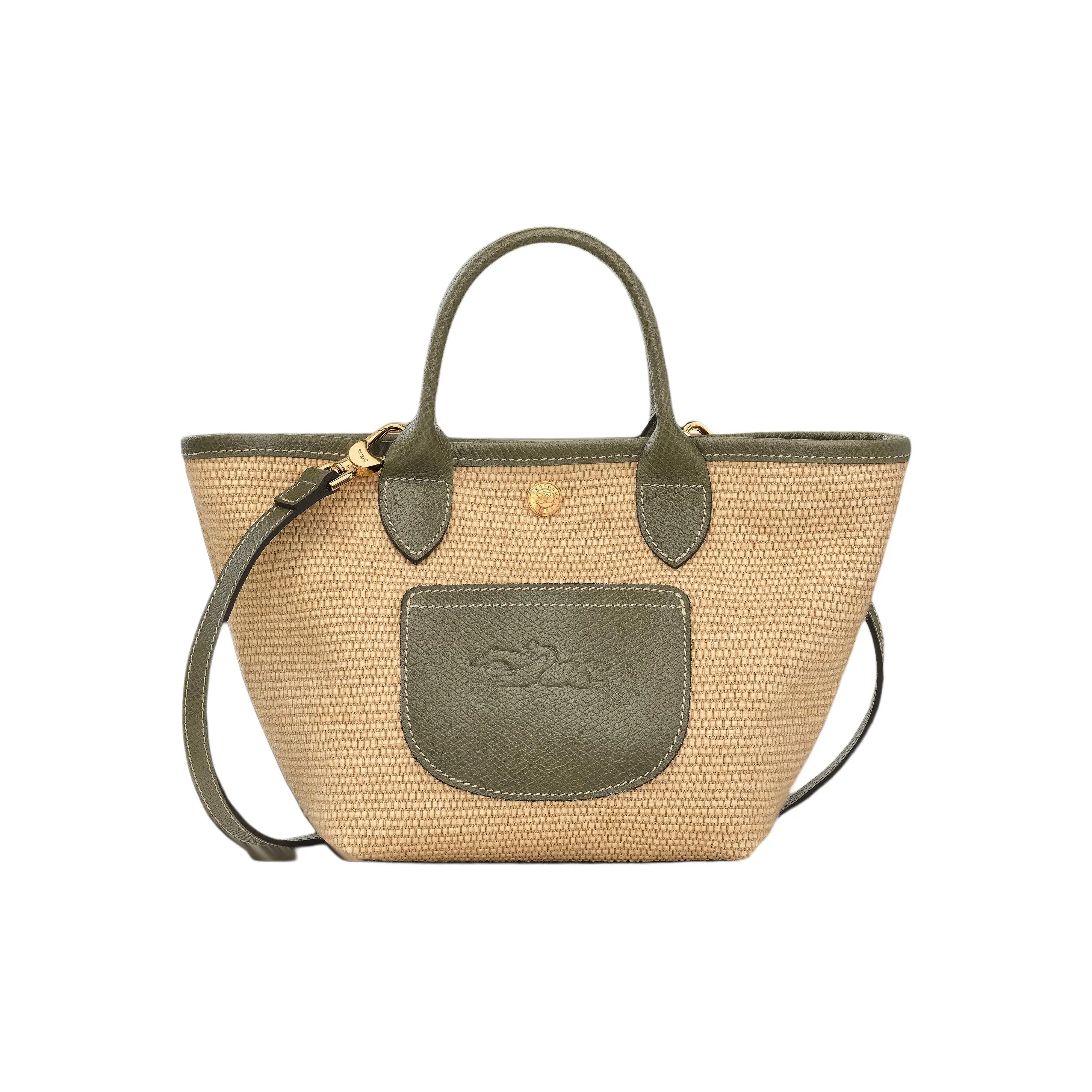 LONGCHAMP Le Pliage Холст Тоут Сумка Сумка для покупок Сумка через плечо Сумка Женская Корейская Чертополох Цвет