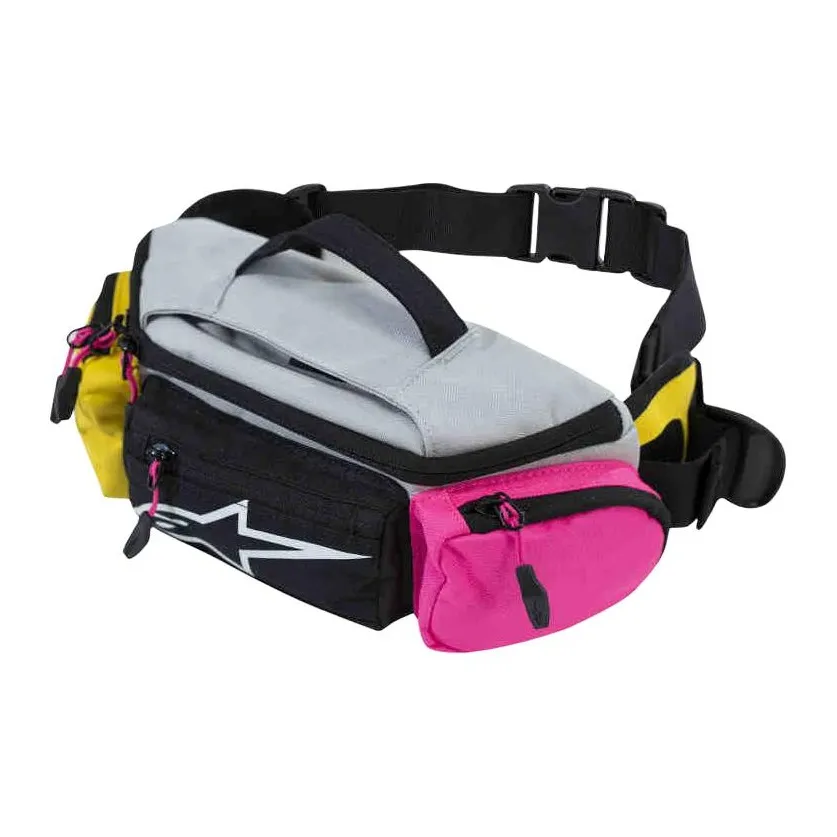Alpinestars Поясные сумки Полиэстер Серый Желтый Фиолетовый Унисекс